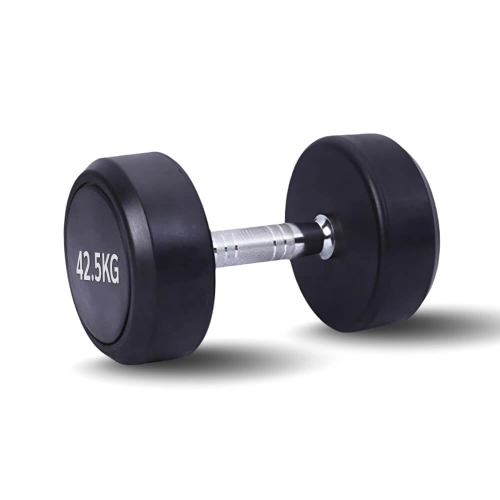 ดัมเบลยางกลม HOMEFITTOOLS 47.5KG 1 คู่_0
